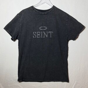 Seint Black Women's Short Sleeve Tee Large